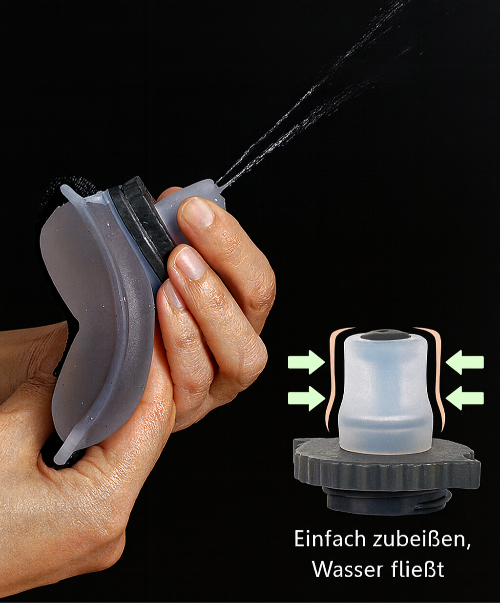 AquaGo - Trinken, ohne anzuhalten