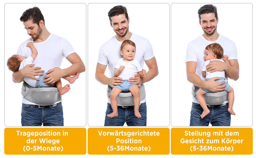 BabyBelt™️ - Dein Kind war noch nie leichter!